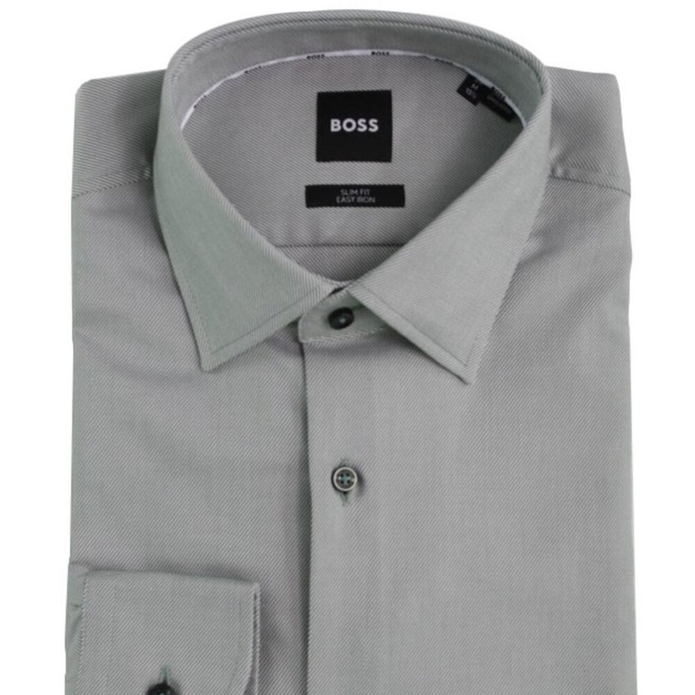 BOSS Hugo Boss - Slim Fit Stretch Twill Dress Shirt